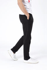 KNIT JACQUARD TROUSER