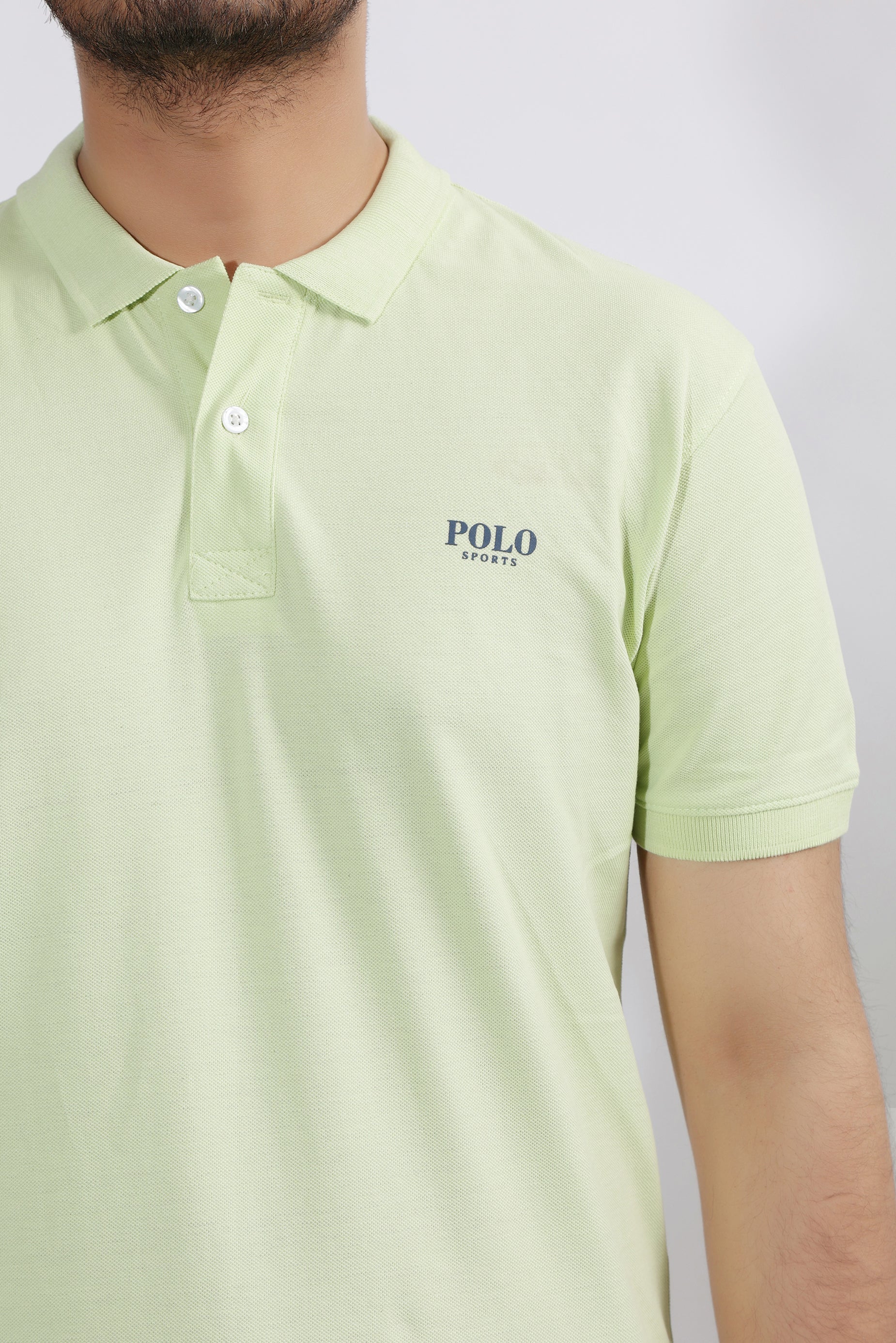 PRINTED POLO TEE SHIRT