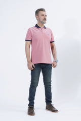 BIRD EYE POLO TEE SHIRT