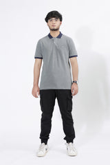 BIRD EYE POLO TEE SHIRT