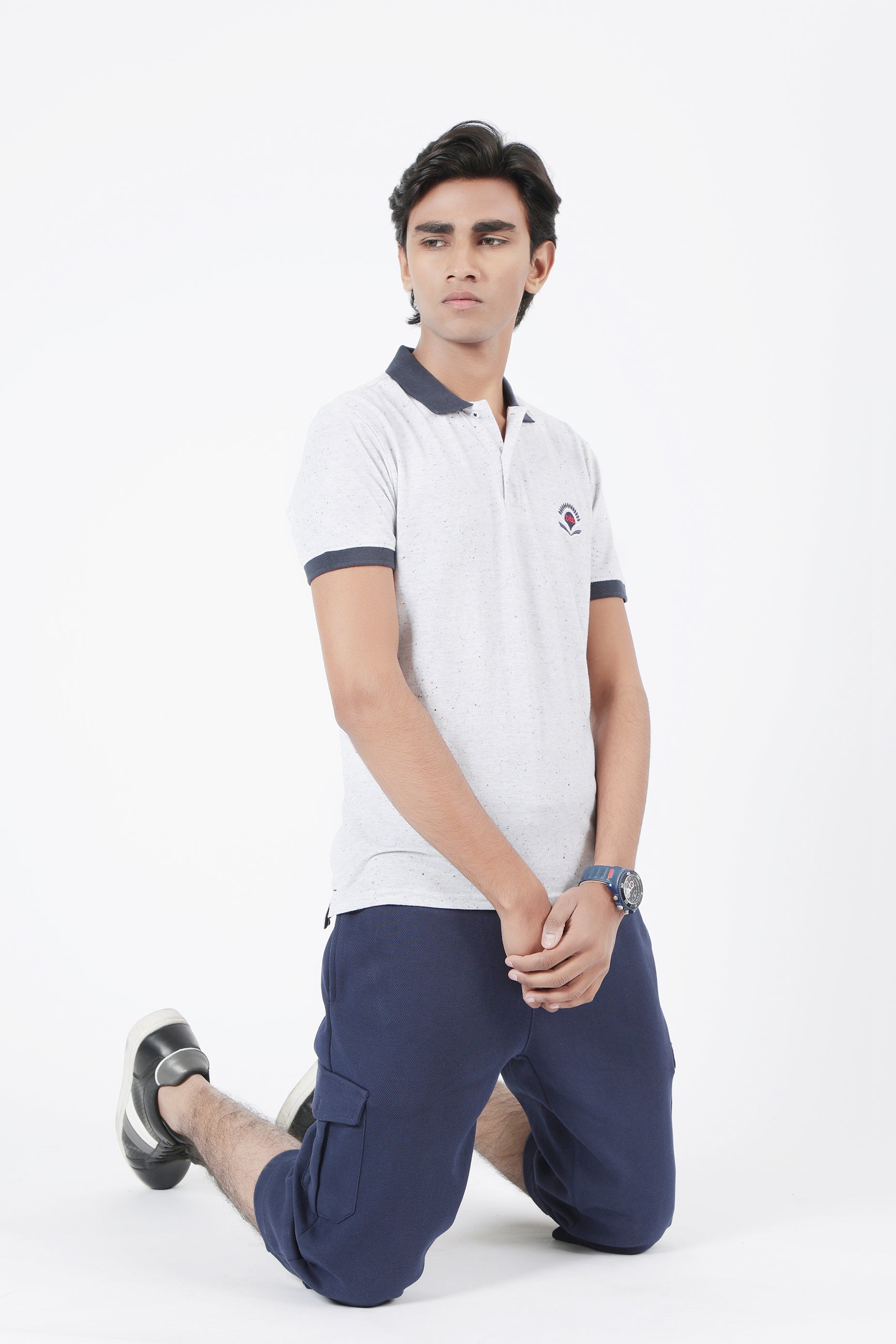 NEPS YARN POLO SHIRT