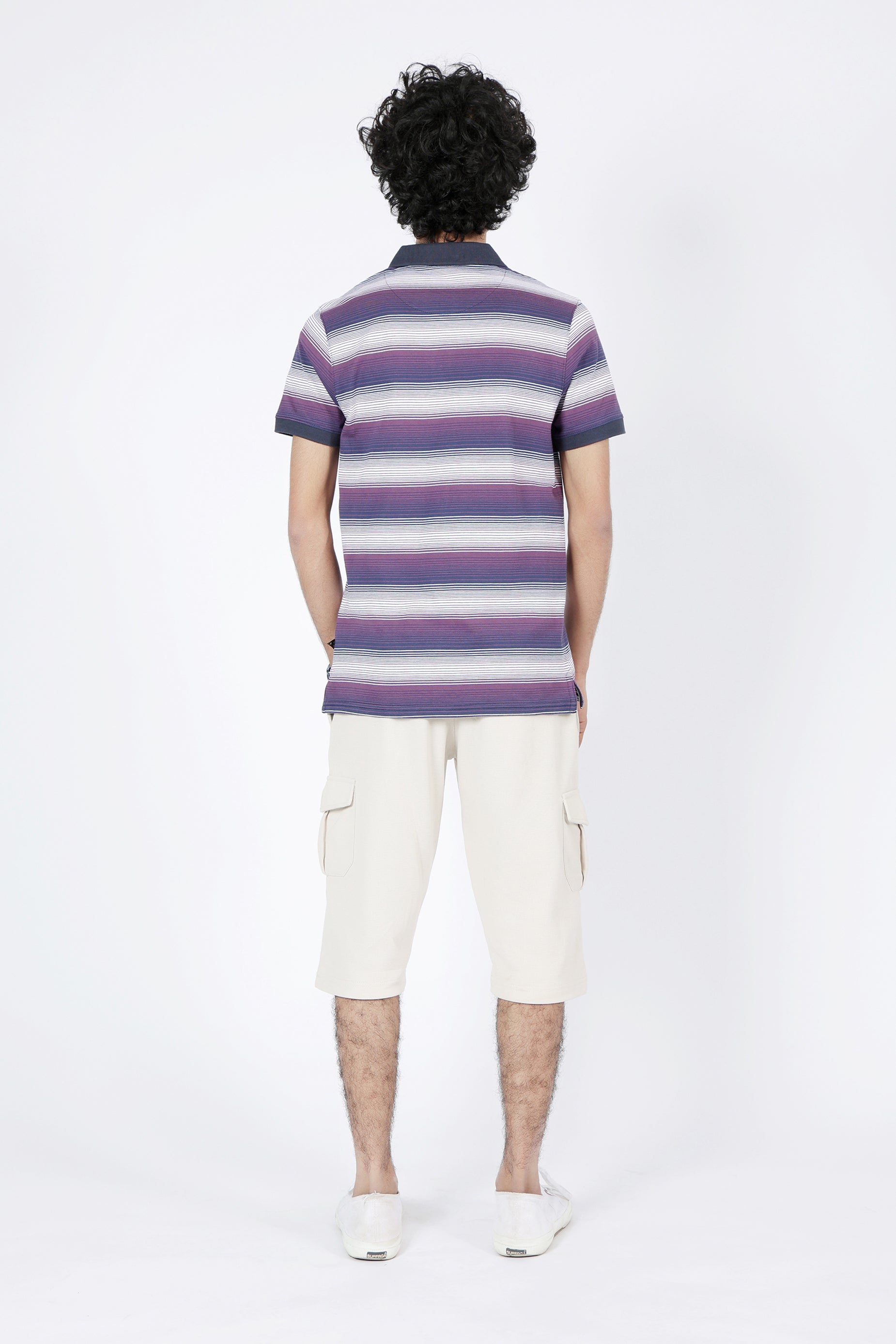 STRIPPED POLO SHIRT