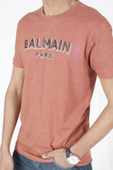 BALMAIN SLOGAN TEE SHIRT