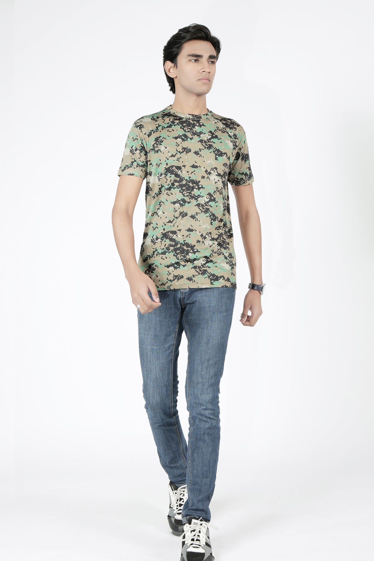 MEN CAMOUFLAGE TEE SHIRT